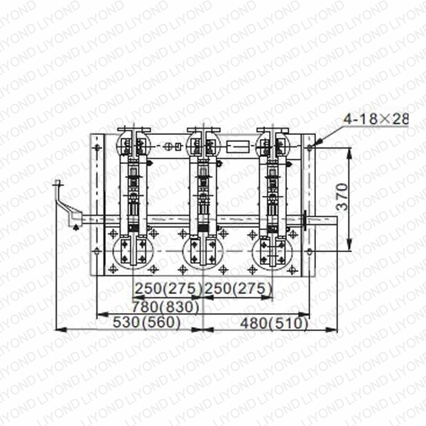 GN22-12(C) Indoor AC High Voltage Pedhot sambungan Ngalih