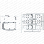 CKJ20-800A,CKJ5-1000A(Tipus vertical)AC Contactor4