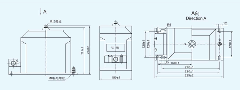 JDZX10-3 6 10 type voltage transformer diagram